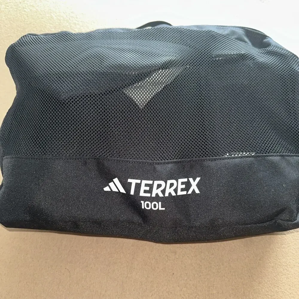 Adidas Terrex Rain Ready Expedition Duffel Bag Large packable/Backpack 100L blk